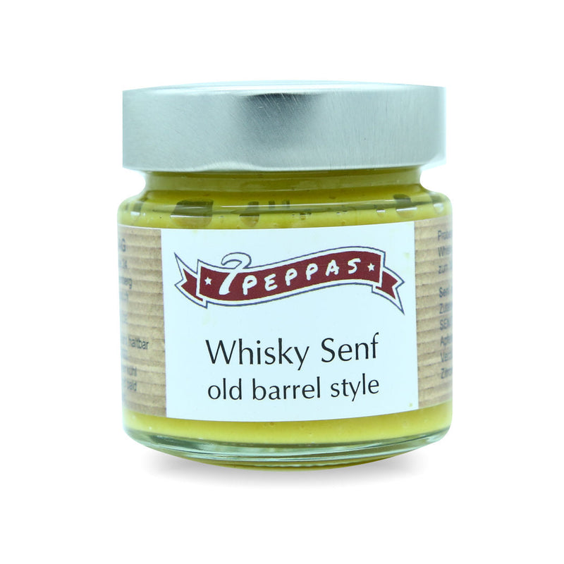 Whisky Senf - old barrel style